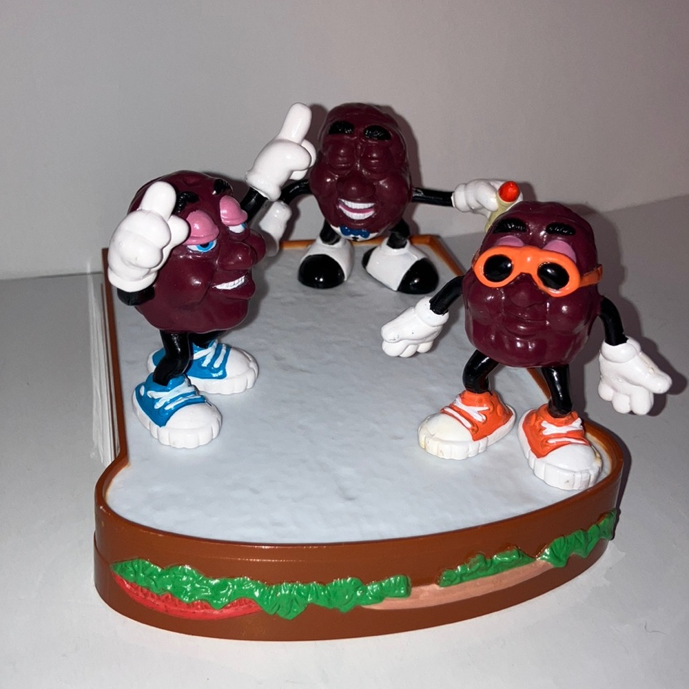 Vintage California Raisins‎ Action Figures Playset